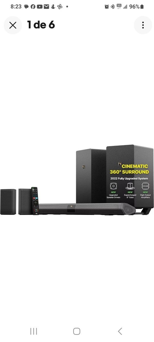 Sound Bard Nakamichi Shockwafe Elite7.2.4 