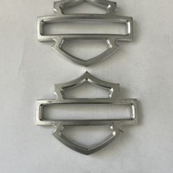 Harley Davidson Billet tank Badages 