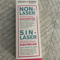 Clean + Easy Personal Electrolysis Hair Remover