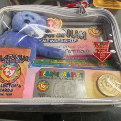 The original platinum membership, beanie babies