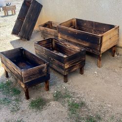 Wood Planters