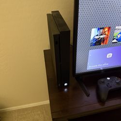 Xbox One X (1TB) in great working condition