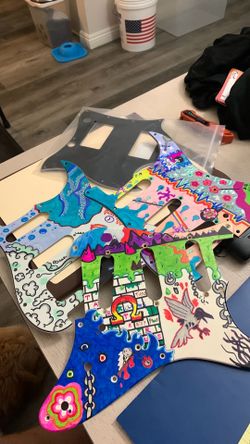 Pickguards for strats and SG