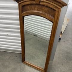 Old School Framed Mirror