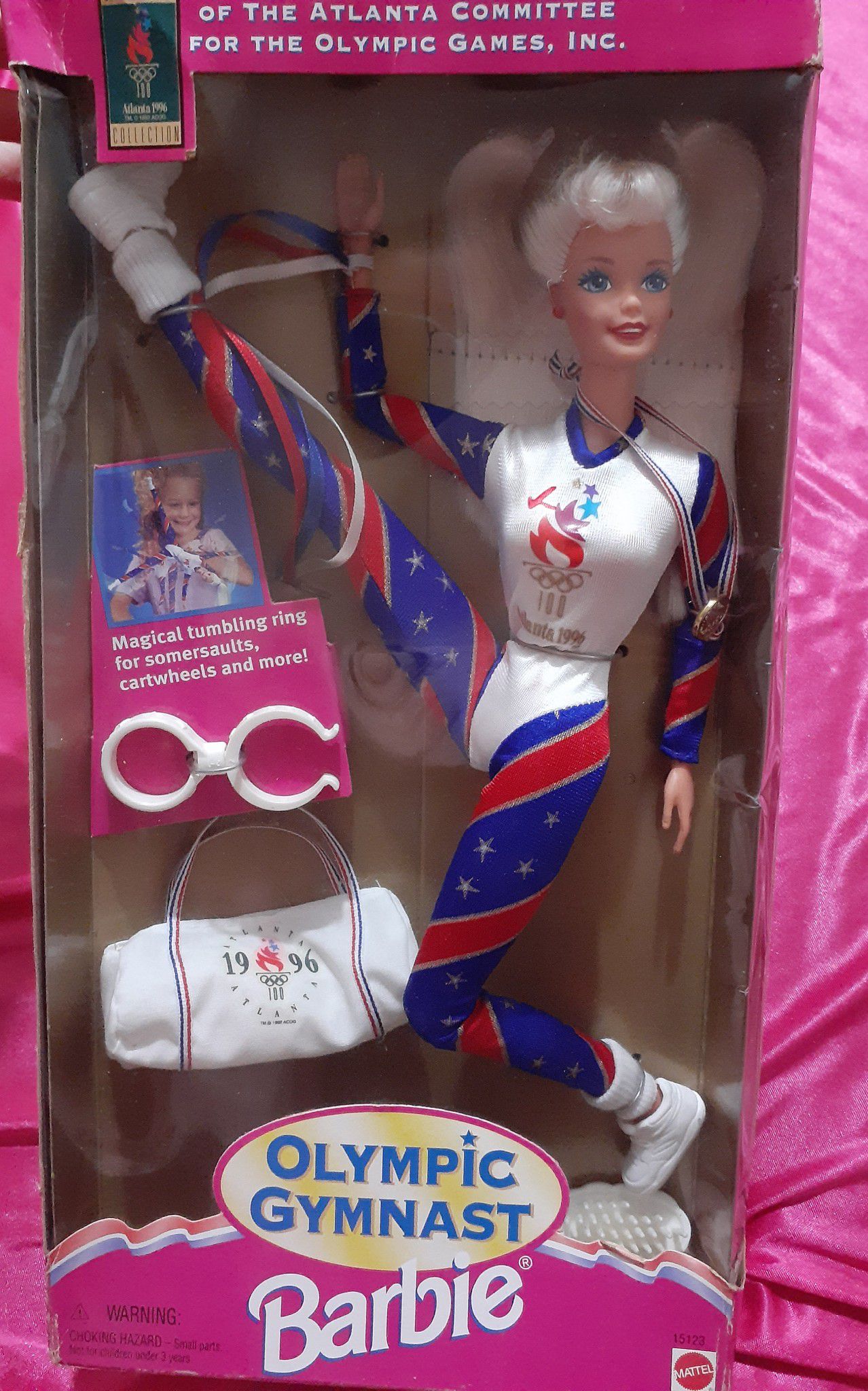 Vintage Olympic barbie 1996