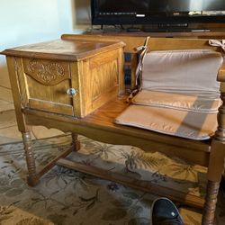 1970s Pulaski Gossip Chair