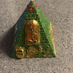 Blinged Out Glittery Pyramid 