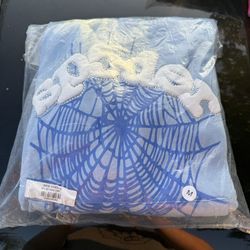 Sp5der Web Hoodie "Sky Blue"