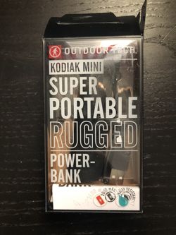 KODIAK MINI ULTRA PORTABLE RUGGED POWER- BANK WATER RESISTANT