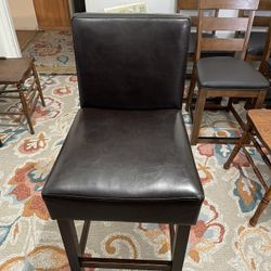 Dark Brown Bar Stool