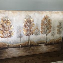 Canvas painting from pier one imports