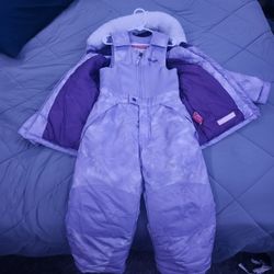 Girls Snowsuit Bib & Jacket