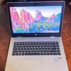 HP ProBook 14 Inch Laptop Intel Core i5-8350u 16 GB RAM 256 GB Samsung M.2 SSD 1080P LCD Webcam HDMI USB C Port Windows 11 Professional 