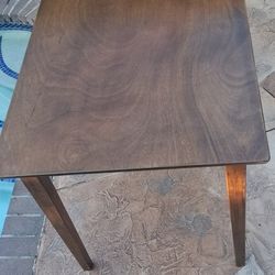 Beautiful 😍 Wood Table 4ft X 30x30  Legs Unscrew  Kitchen Pool Deck Balcony Card Game Poker Portable   