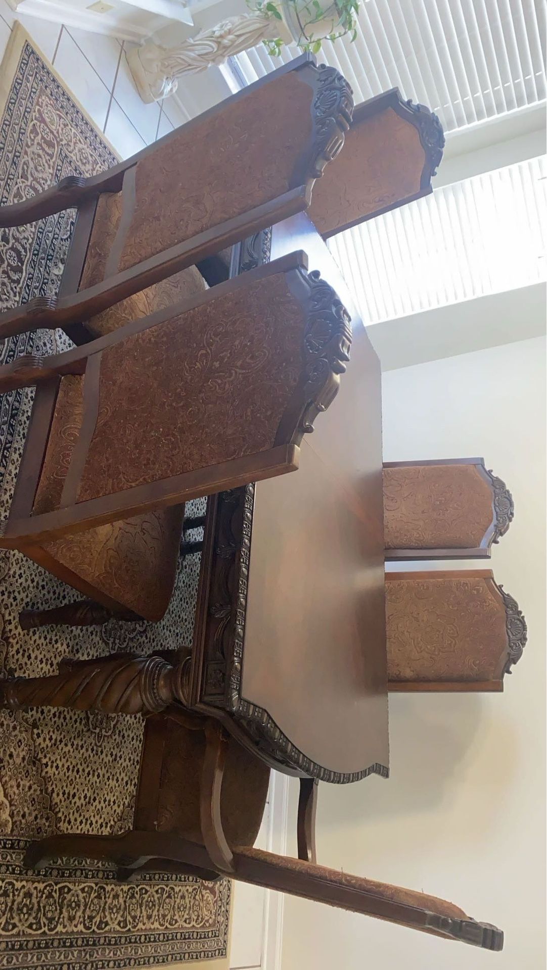 Dining Room Table Chairs Complete Set