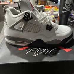 Jordan 4s Retro Og White Cement 