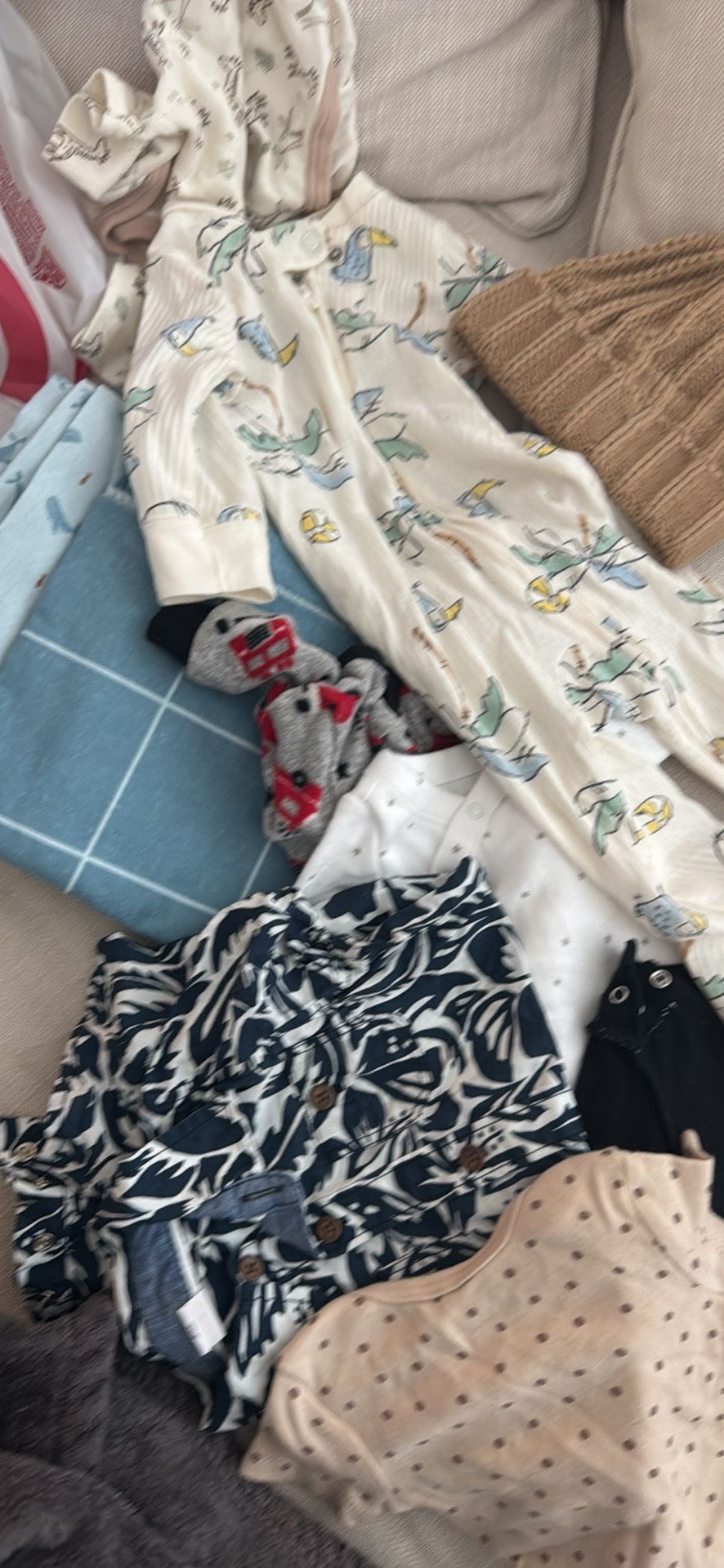 Boy Baby Clothes And Blankets