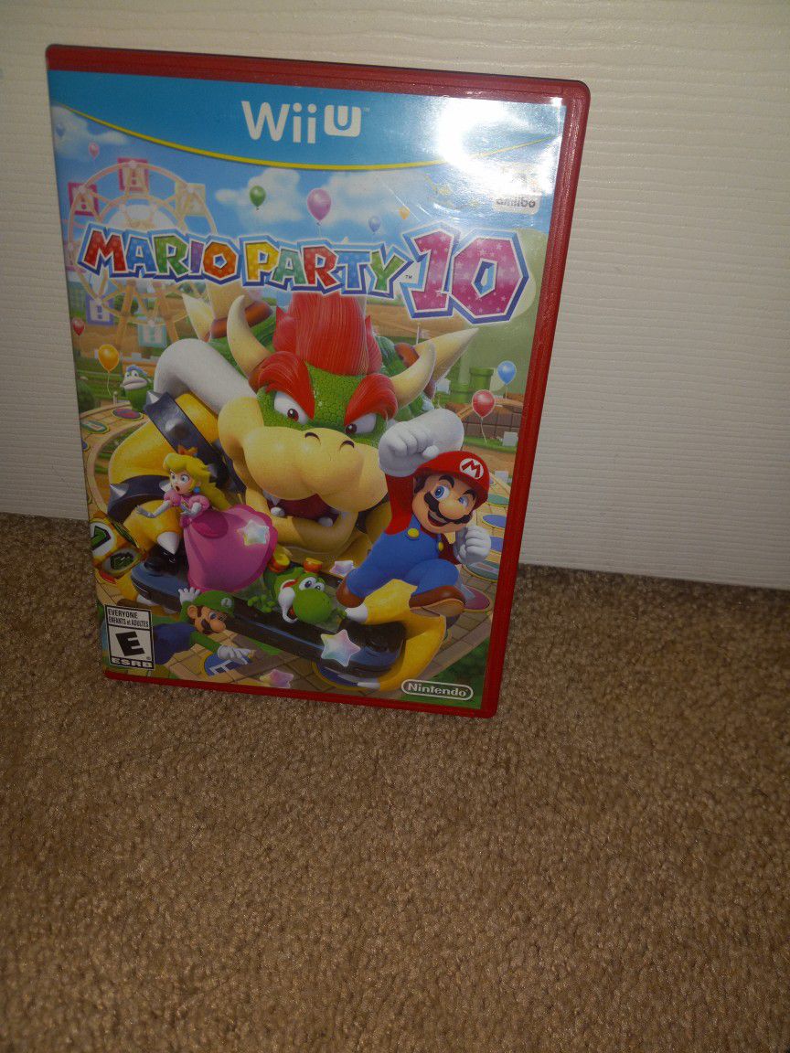 Mario Party 10 Wii U game