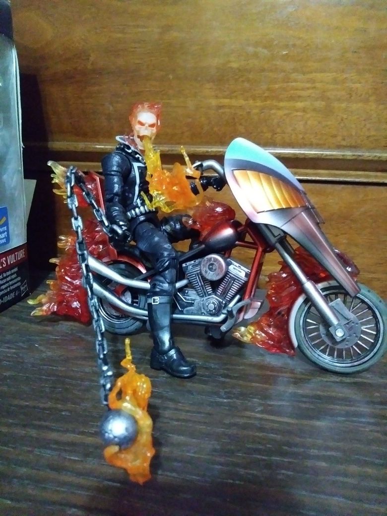 Ghost Rider Custom Mafex Bike Used In Ghost Rider