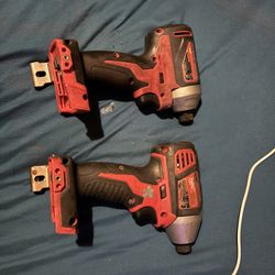 2 Milwaukee Impact Drill 120 For Both Or $50 Each 