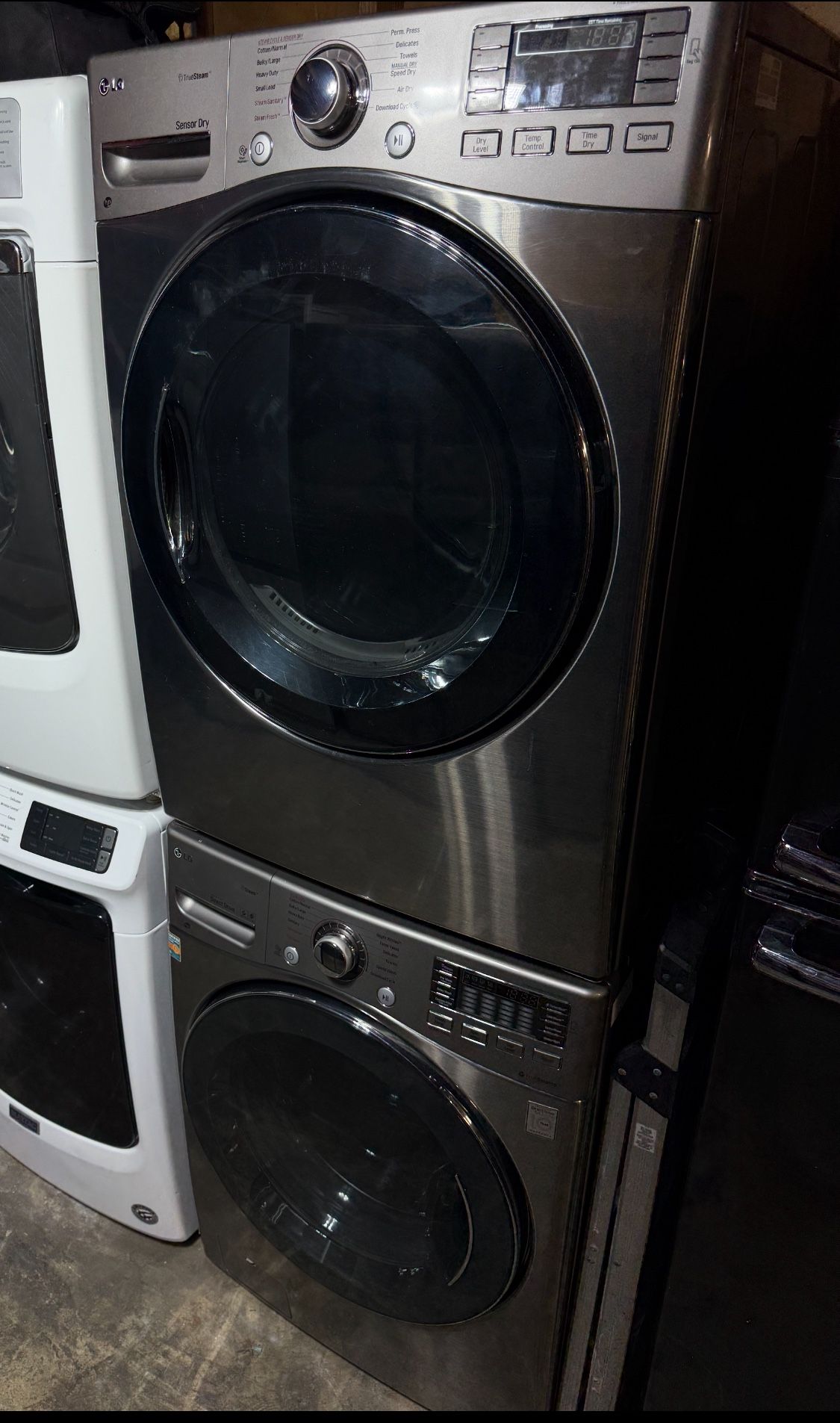 Washer And Dryer Stainless Steel Lg Heavy Duty