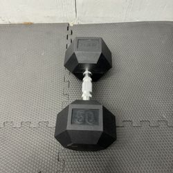 Rep Fitness 50 Pound Dumbbell