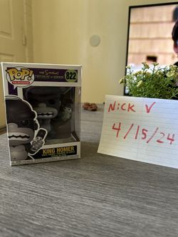 King Homer Funko Pop