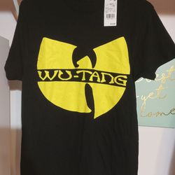 Mens Wu-tang Tshirt Size Small Classic Logo Wu-tang Brand New With Tags 