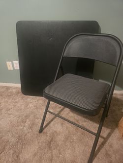 Card Table And 4 Chairs
