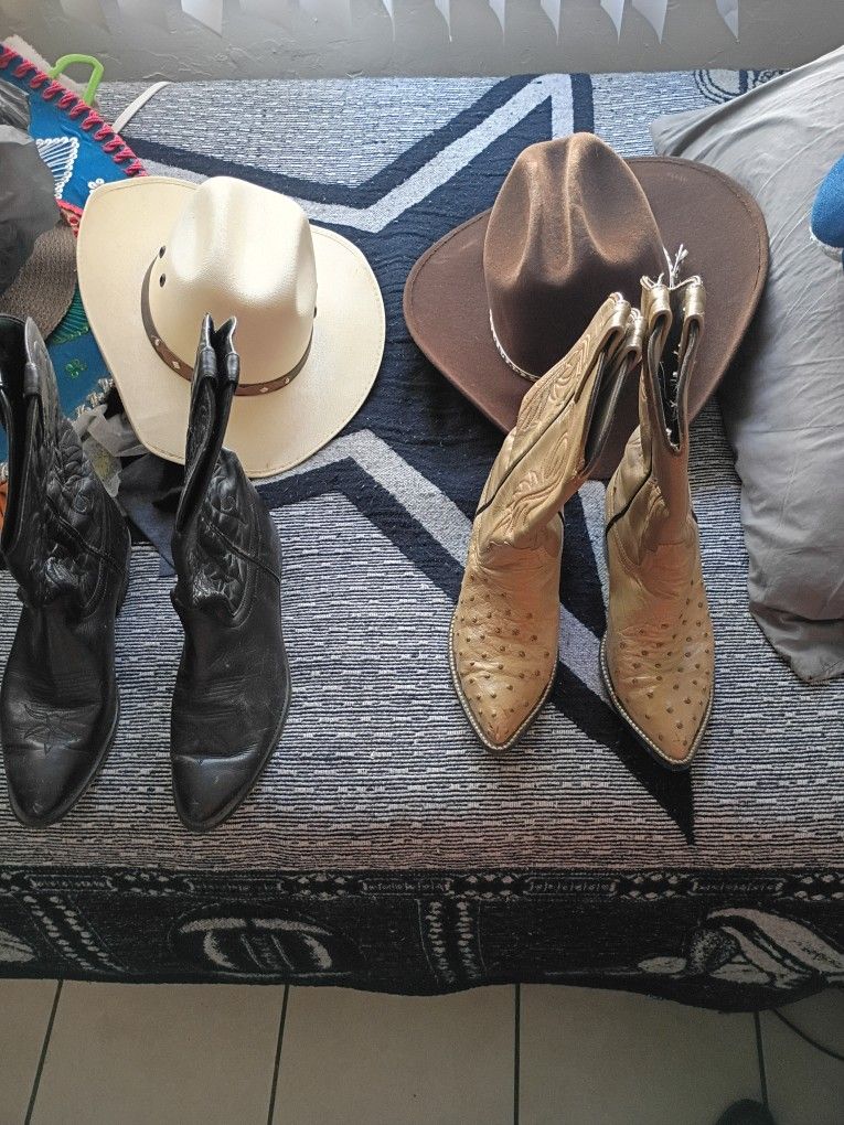 Cowboy Boots And Hats