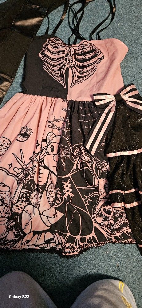 New From JAPAN Punk/gothic Babydoll Mini Dress