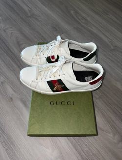 Gucci Sneakers Ace White Size 8.5 Men 9 Men Good Condition