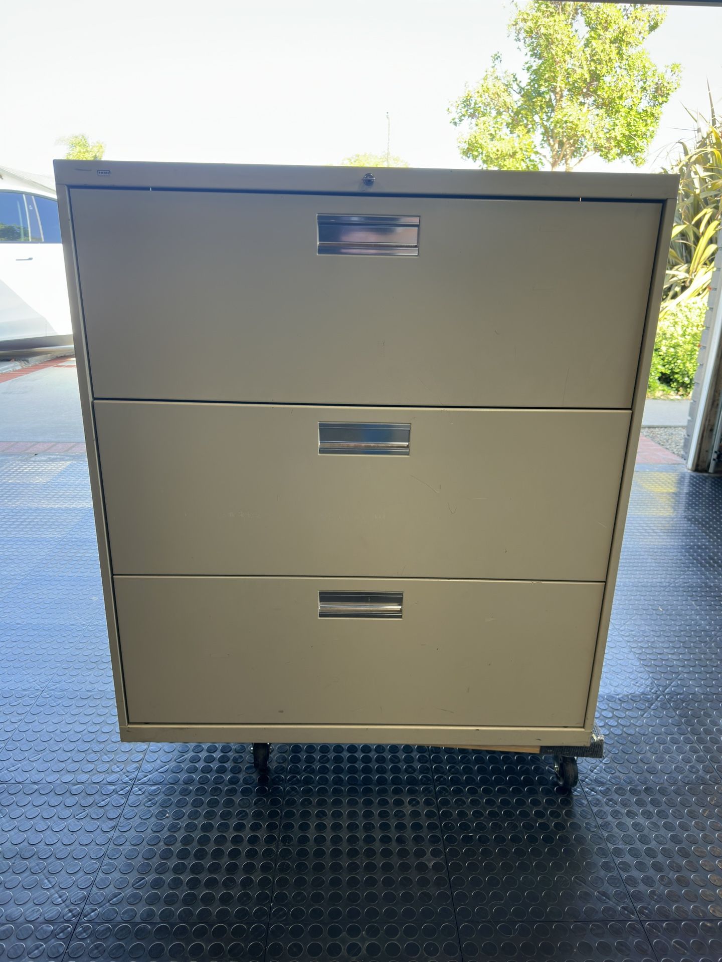 3 Drawer Metal File Cabinet