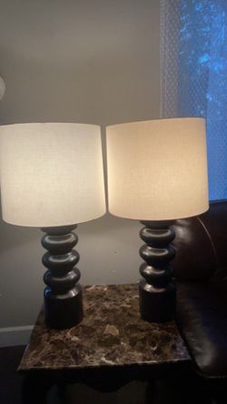 Black Table Lamp