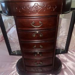 Solid Wood Jewelry Box