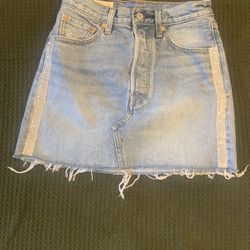 Women Levis Skirt Size 24