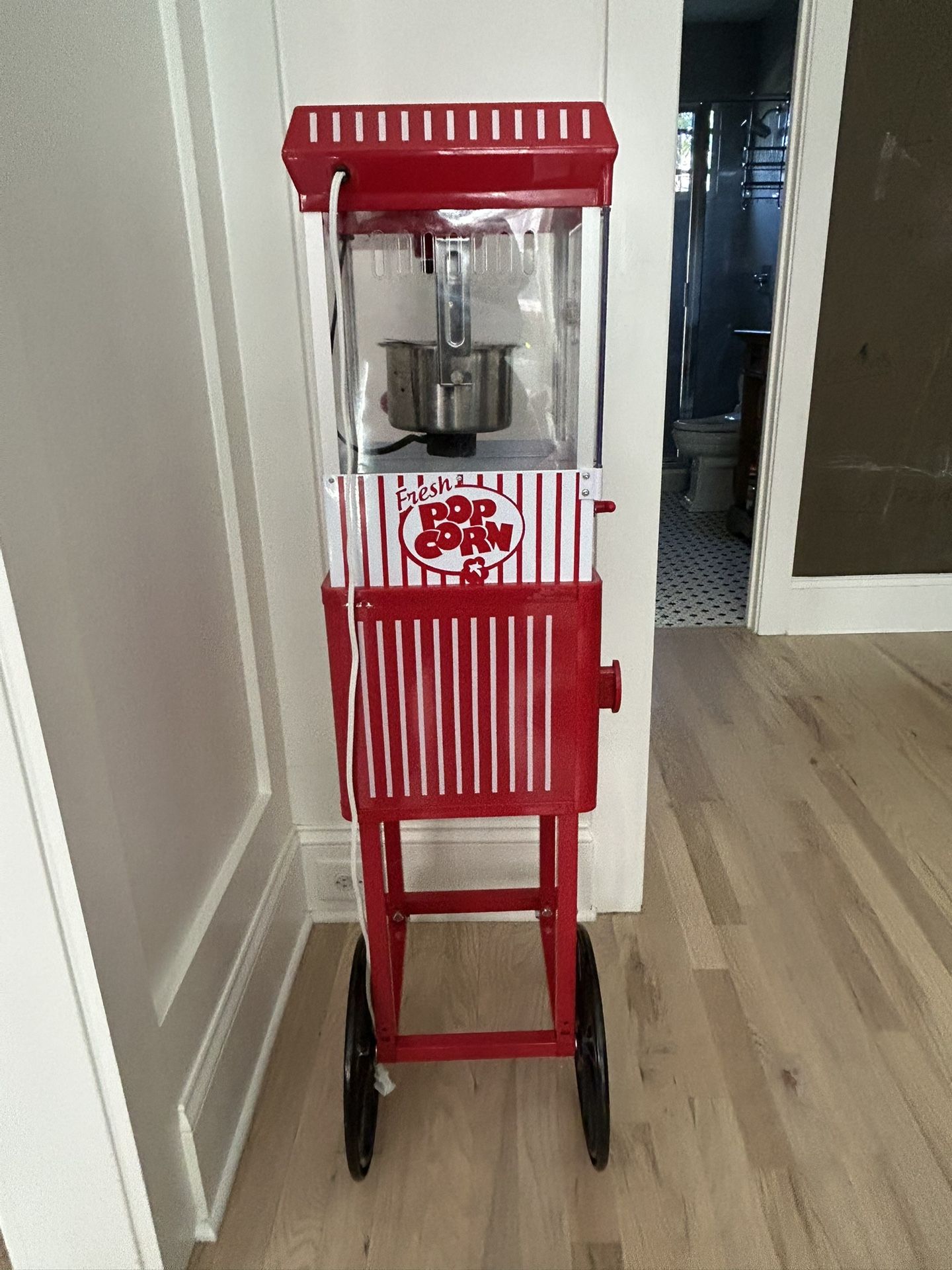 Nostalgia Vintage 2.5 Ounce Popcorn Cart