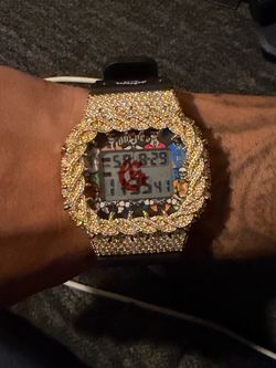 Godspeed Casio Gshock Moissanite