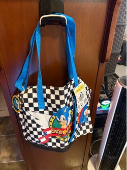 Sonic the Hedgehog Classic 5-Piece Duffle Bag Set Official SEGA Travel Bag NEW