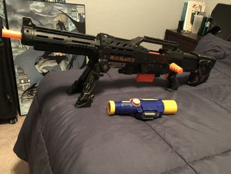 Foam-Shooting Rifles : NERF Longstrike Sniper Rifle