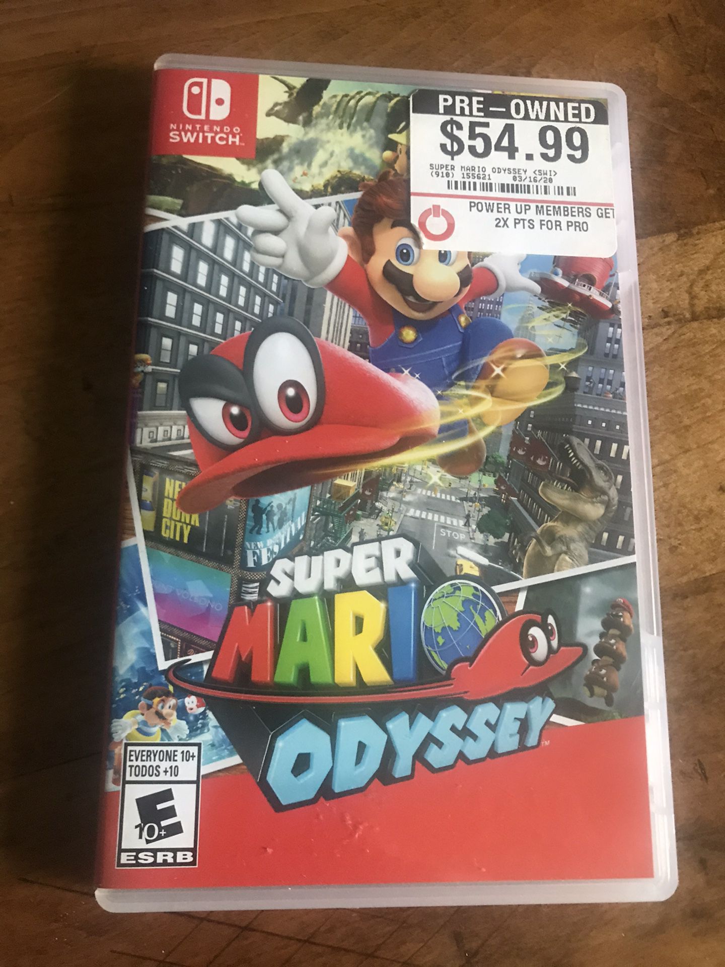 Super Mario ODYSSEY Nintendo switch