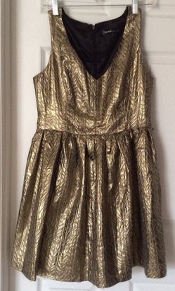 Gold New Years Eve Dress Size 8