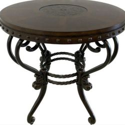 Coffee Round Wooden Table 