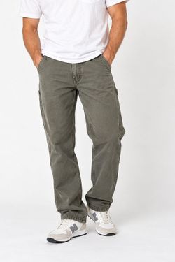 Dickies 1939RMS Carpenter Pants Mens 33x30 Moss Green Duck Canvas Workwear