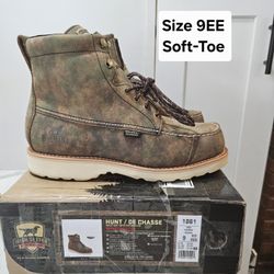 Red Wings Irish Setter Soft Toe Boots Size 9EE 