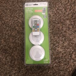 3-Led Color Changing Puck Lights