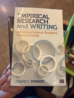 Leanne C. Powner Empirical Research and Writing: A Political Science Student's Practical Guide