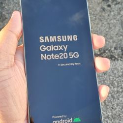 Samsung Galaxy Note 20 , Unlocked   for all Company Carrier ,  Excellent Condition  Like New