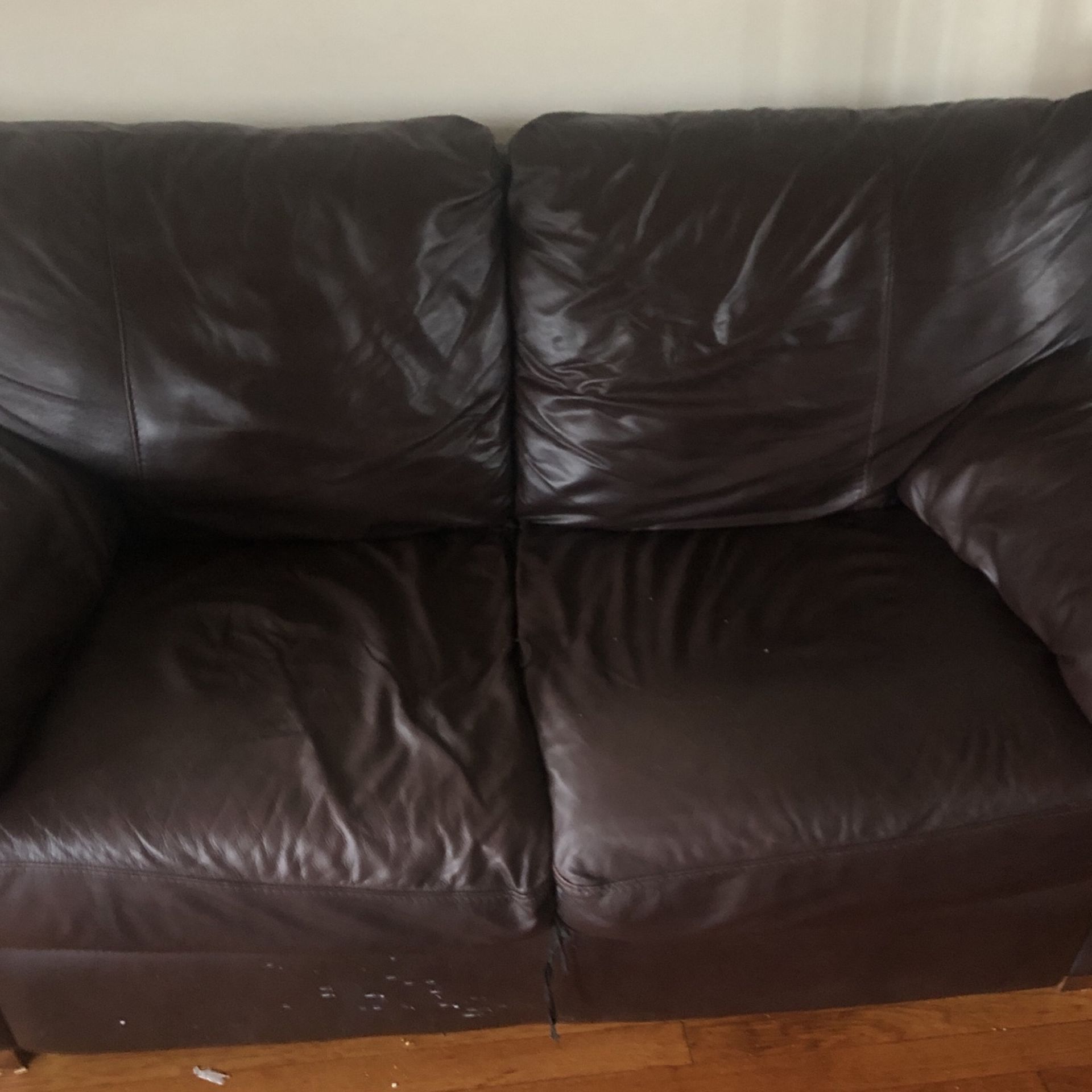 Leather Couch