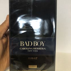 Bad Boy Cobalt Elixir by Carolina Herrera 3.4 oz EDP